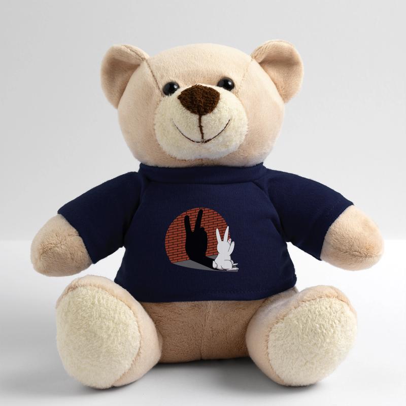 Rabbit Shadow Figure Shadow Image Shadow Play Teddy Bear