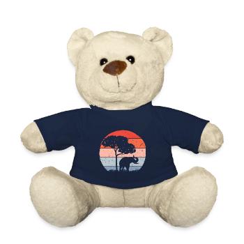 Elephant Wildlife - Teddy Bear - french navy - Front