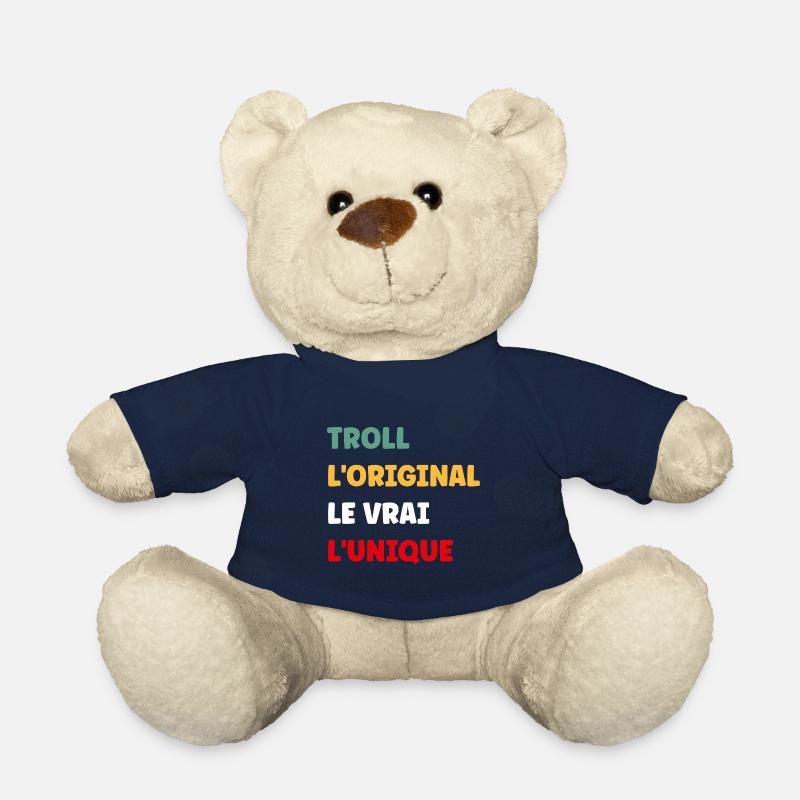 Troll - Nounours - bleu marine