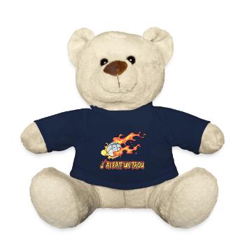 Petanque Petanque Geschenke für einen Petanque - Teddy - French Navy - Vorne