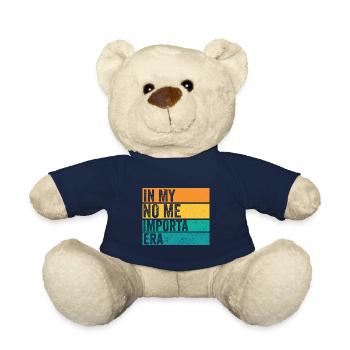 In My No Me Importa Era I Don't Care Retro Funny - Teddy - French Navy - Vorne