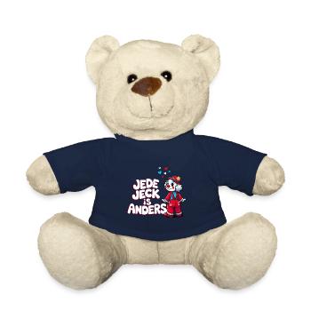 Carnaval Jeck Clown Cologne Kölsch Kölle Alaaf Drôle - Nounours - bleu marine - Devant