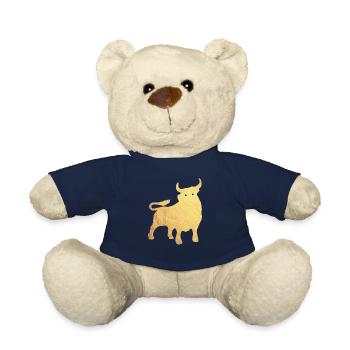 taureau d'or - Nounours - bleu marine - Devant