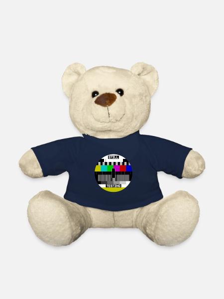 Écran de test d’image de test Still Testing - Nounours - bleu marine