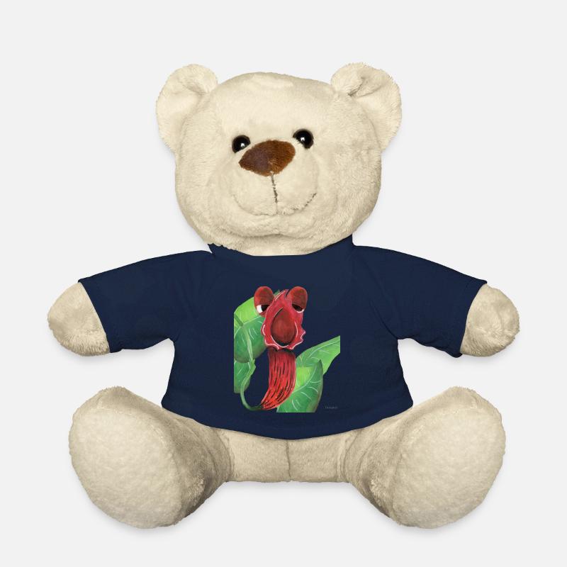 Pflanze Fleisch fressen lustig Kinder Geschenk - Teddy - French Navy