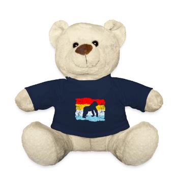 Gorilla retro - Teddy Bear - french navy - Front