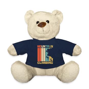 Klettern Retro Geschenk - Teddy - French Navy - Vorne
