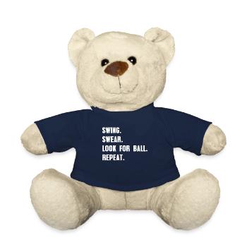 Golf golfer - Teddy Bear - french navy - Front