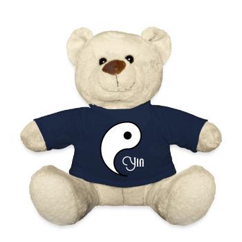 YIN YANG partner look - Teddy Bear - french navy - Front
