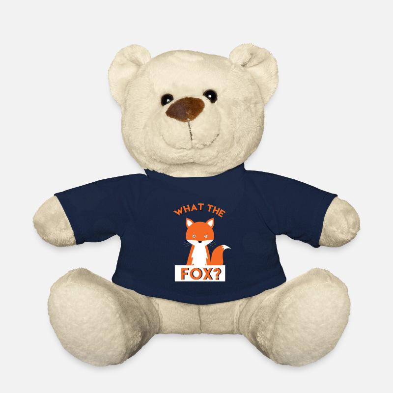 what the fox - Nounours - bleu marine