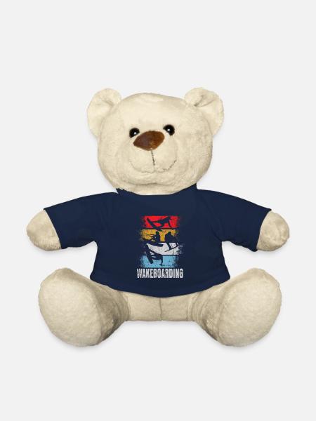 Wakeboard rétro - Nounours - bleu marine