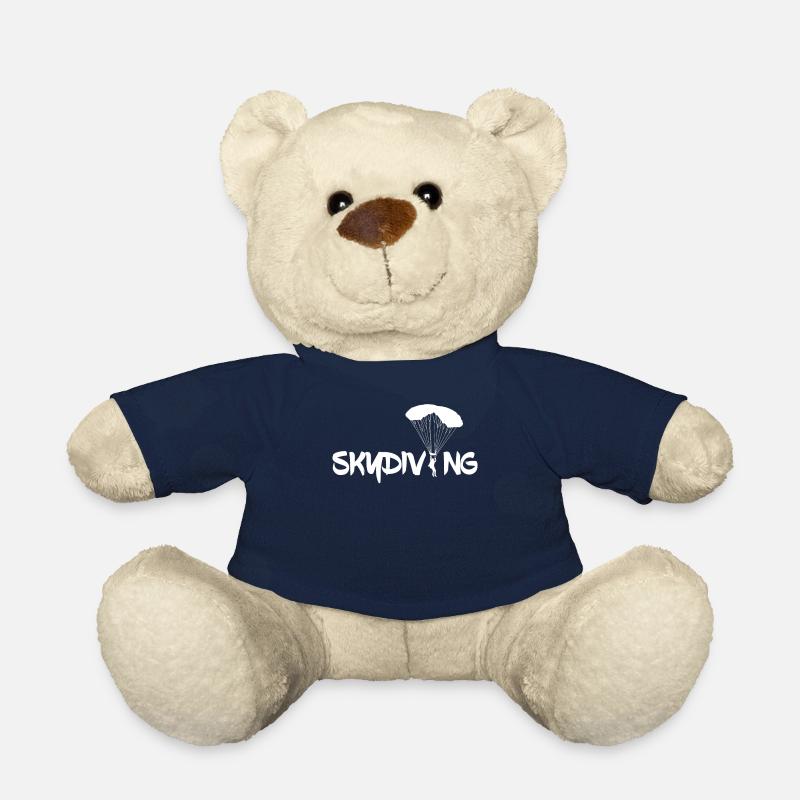SKYDIVING Skydiver Parachuting - Teddy Bear - french navy