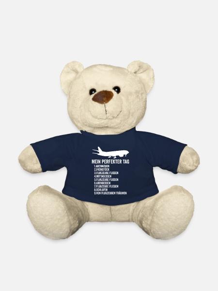 Flugzeug Fliegen Urlaub - Teddy - French Navy