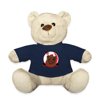 Bär Russland Russen Geschenkidee - Teddy - French Navy - Vorne