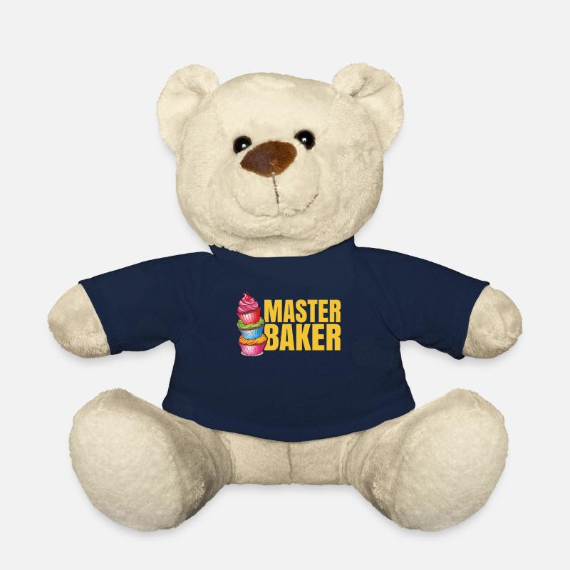 Bäckermeister - Backen Bäcker Bäckerin Cupcake - Teddy - French Navy