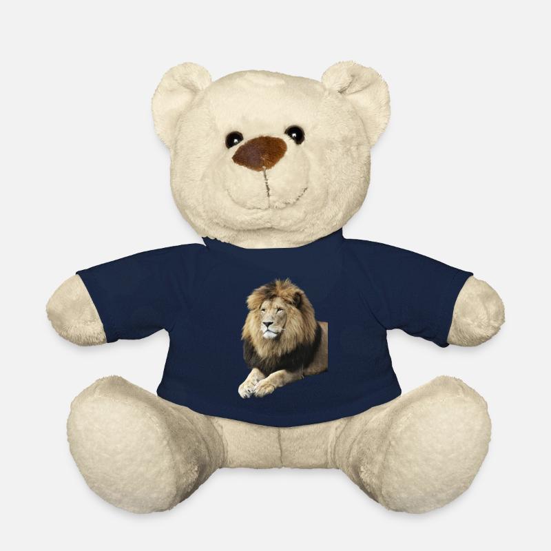 Lion - Nounours - bleu marine