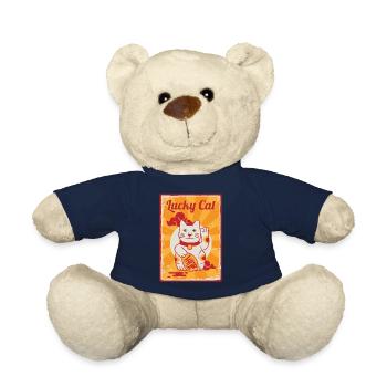 Le japon de la chance - Nounours - bleu marine - Devant