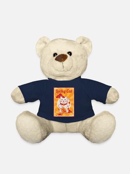 Le japon de la chance - Nounours - bleu marine
