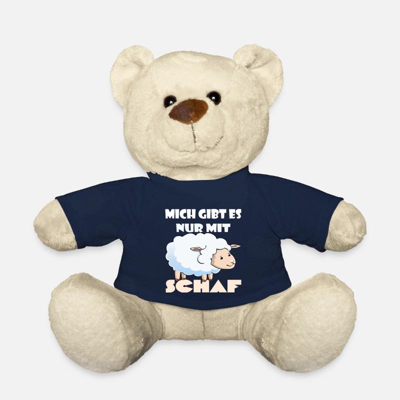 Schaf & Schafe Schäfer geschenke - Teddy - French Navy