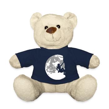 pleine lune et escalade - nature et sport - Nounours - bleu marine - Devant