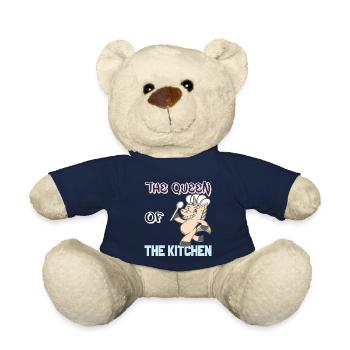 Koch TShirt Kochen Köchin Kochkunst Geschenk - Teddy - French Navy - Vorne