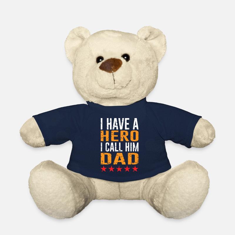 Best Dad I Best Dad - Teddy Bear - french navy
