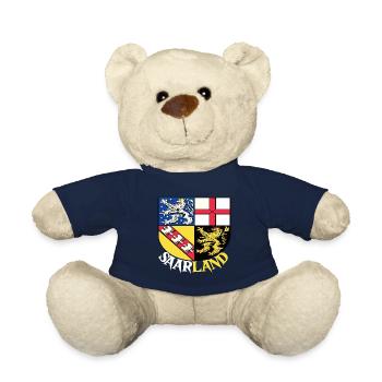 Sarre Saarland Saarbrücken Pavillon Cadeau - Nounours - bleu marine - Devant
