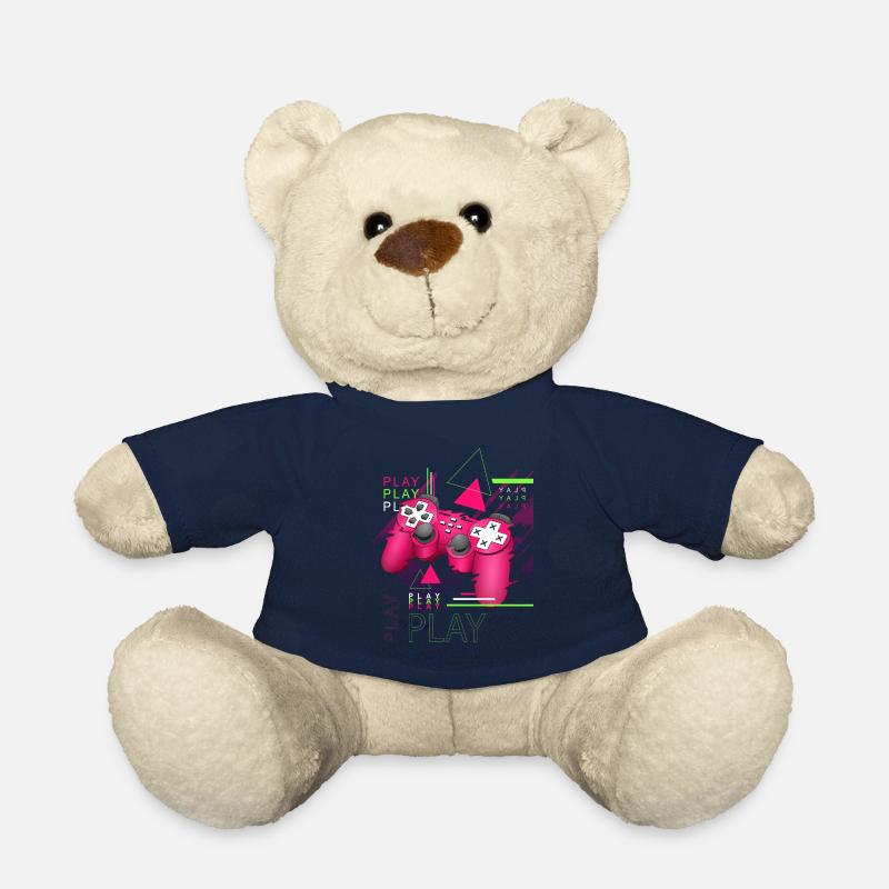 Brawlen Jouer Brawl Gamer Jeu Jeu - Nounours - bleu marine