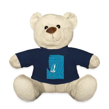 Windsurfer Windsurf Onde - Nounours - bleu marine - Devant