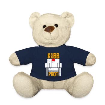 Kubb Profi Wikingerschach Geschenk - Teddy - French Navy - Vorne