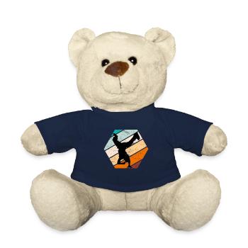 Breakdance Retro Breakdancer B-Boy - Teddy - French Navy - Vorne