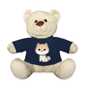 Shiba Inu - Teddy Bear - french navy - Front
