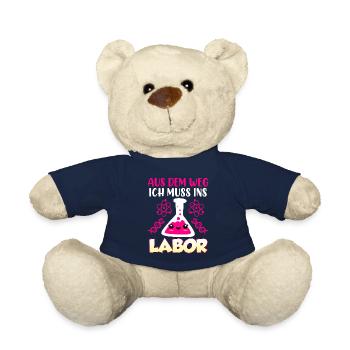 Aus dem Weg ich muss in das Labor Laborant - Teddy - French Navy - Vorne