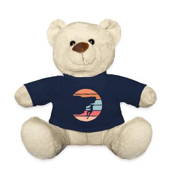 Climbing Climbing Mountaineers Rock climbing - Teddy Bear - french navy - Front