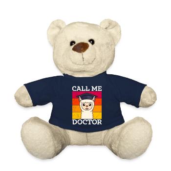 Doctorat réussi thèse de doctorat Appelez-moi Docteur - Nounours - bleu marine - Devant