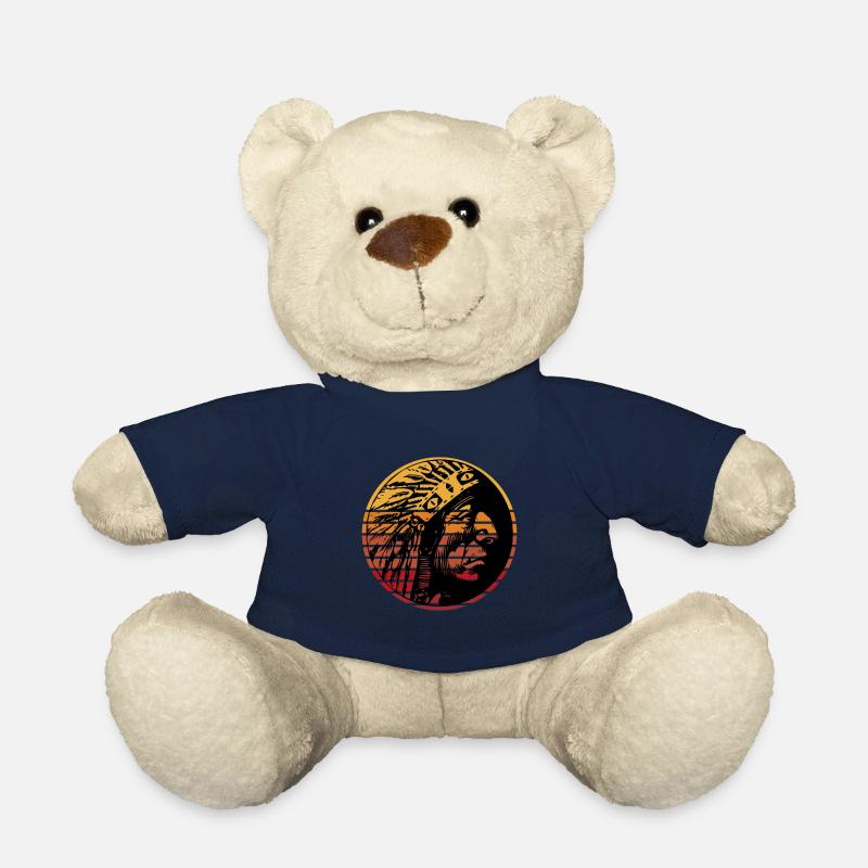 Amérindiens d’Amérique - Nounours - bleu marine
