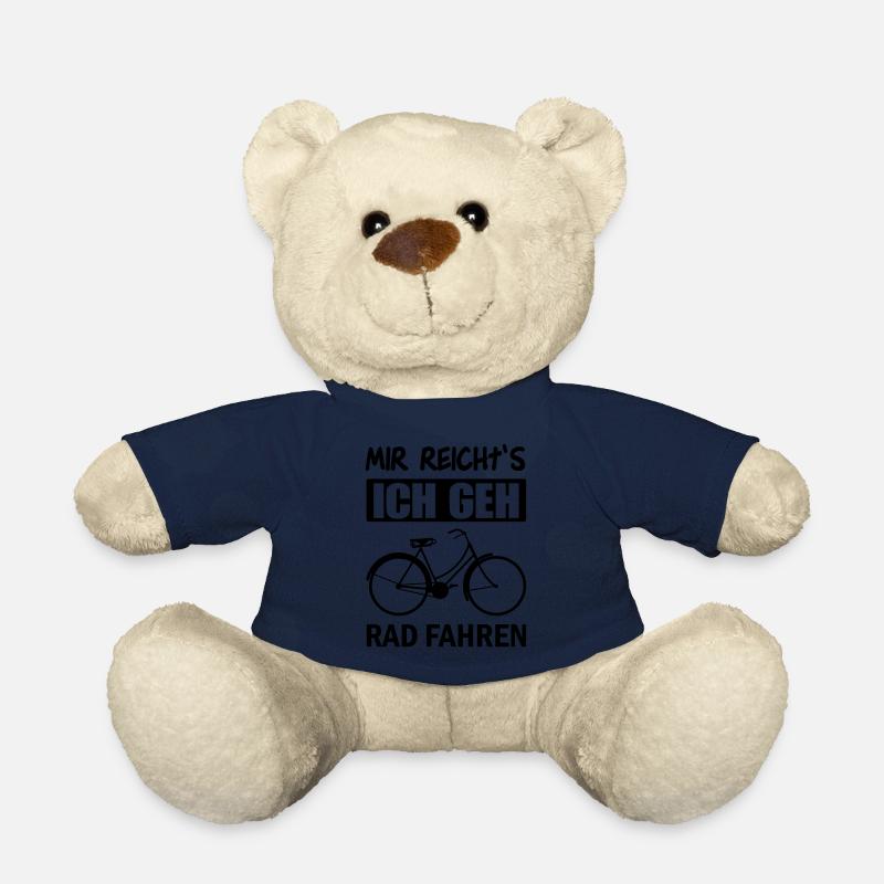 Mir reicht's ich geh Rad fahren - Teddy - French Navy