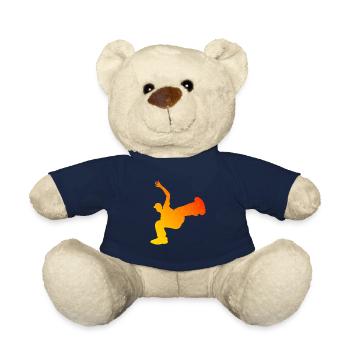 Hiphop Hip Hop Breakdance Men's Bgirl Bboy - Teddy Bear - french navy - Front