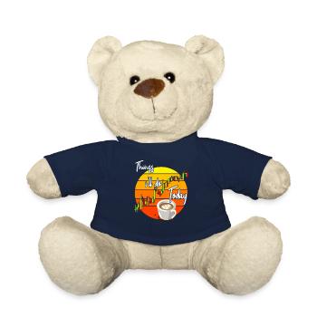 Kaffee und Trading - Teddy - French Navy - Vorne