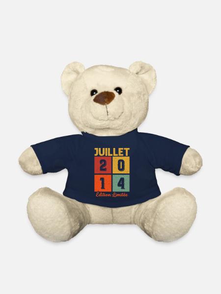 Juillet 2014 Édition limitée Cadeau D'anniversaire - Nounours - bleu marine