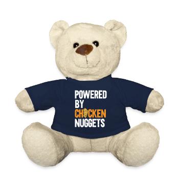 Angetrieben von Chicken Nuggets Nug Life Nuggies - Teddy - French Navy - Vorne
