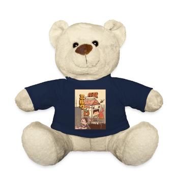 Kaiju Erdbeer-Milchkarton Japanisches Monster Gesc - Teddy - French Navy - Vorne