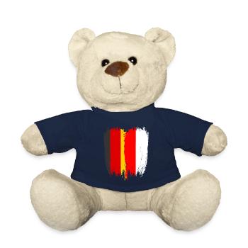 Deutschland Flagge Polen - Teddy - French Navy - Vorne
