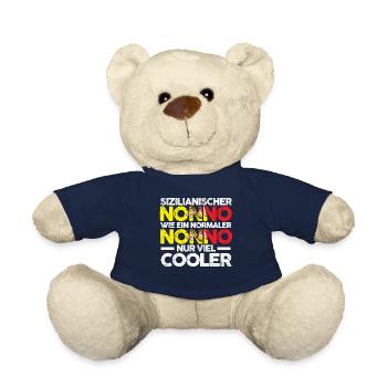 Sicilia Nonno Sizilienischer Opa Sizilianer Sizili - Teddy - French Navy - Vorne