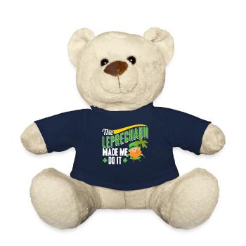 Der Leprechaun Hat Mich Dazu Gezwungen Kobold Ire - Teddy - French Navy - Vorne