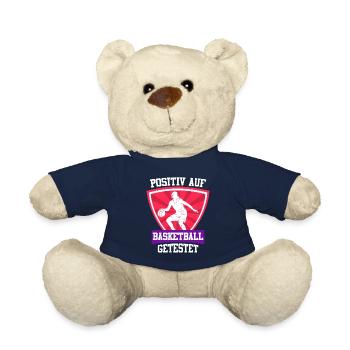 Tested Positive for Basketball Women's Basketball - Teddy Bear - french navy - Front