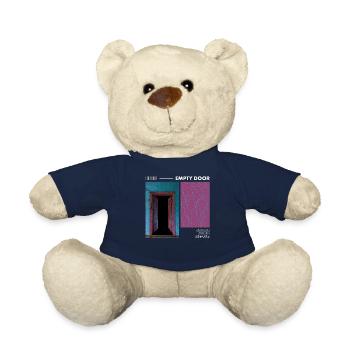 Anemoiacore Aesthetic Border Space Weirdcore - Teddy Bear - french navy - Front