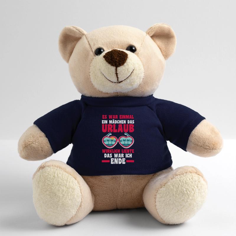 Es war einmal ein Mädchen das Urlaub wirklich lieb Teddy