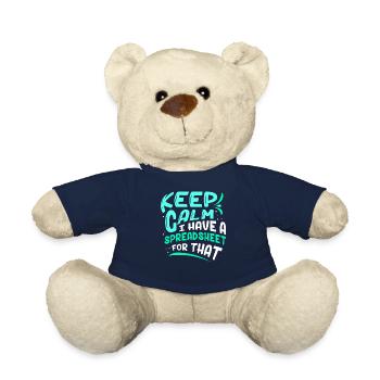 Ich Habe Ein Spreadsheet Dafür Tabelle Buchhalter - Teddy - French Navy - Vorne