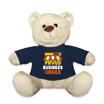 Fier propriétaire d’entreprise Entrepreneur Fondateur PDG - Nounours - bleu marine - Devant